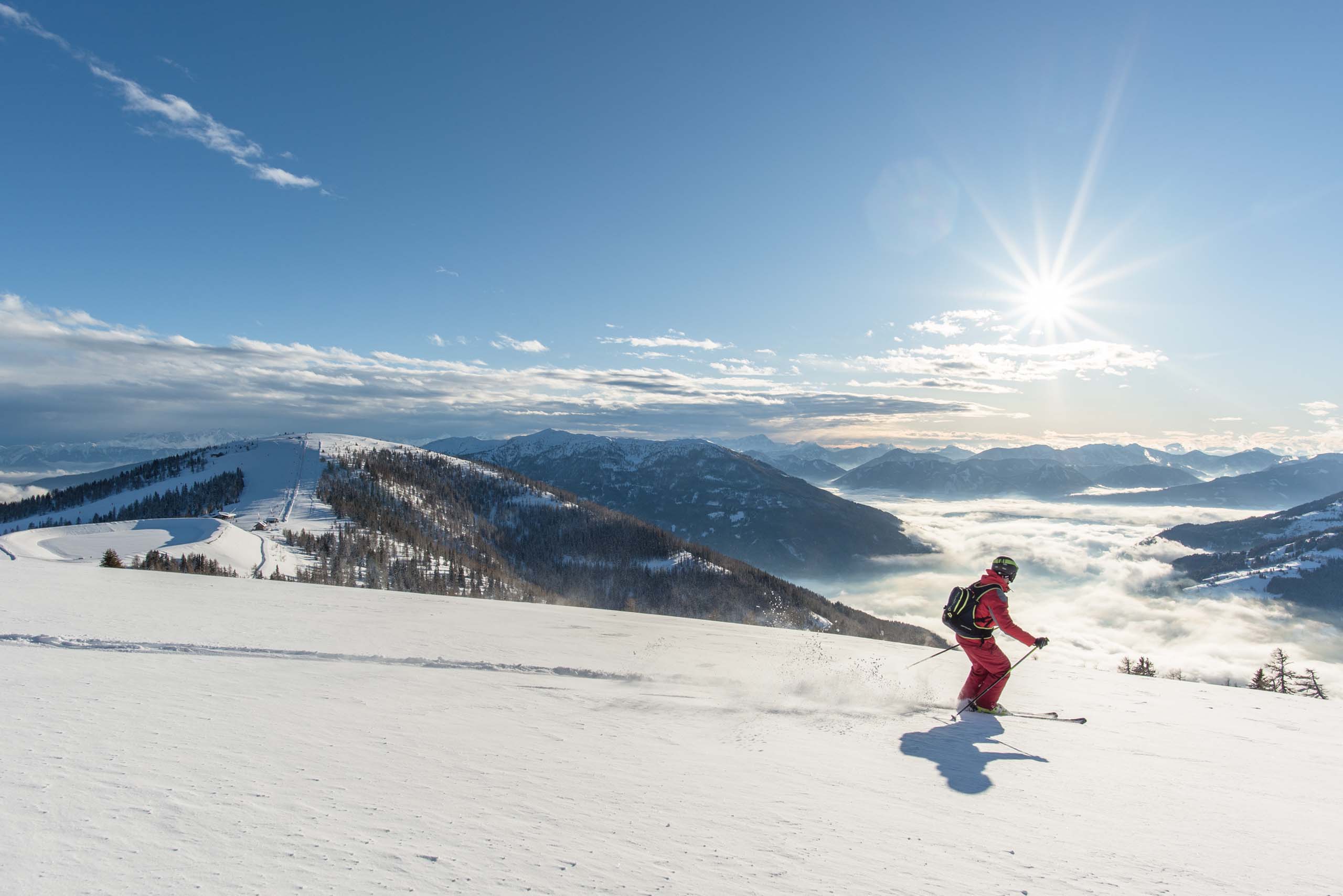 Burgstallerhof: Skifahren in Kärnten